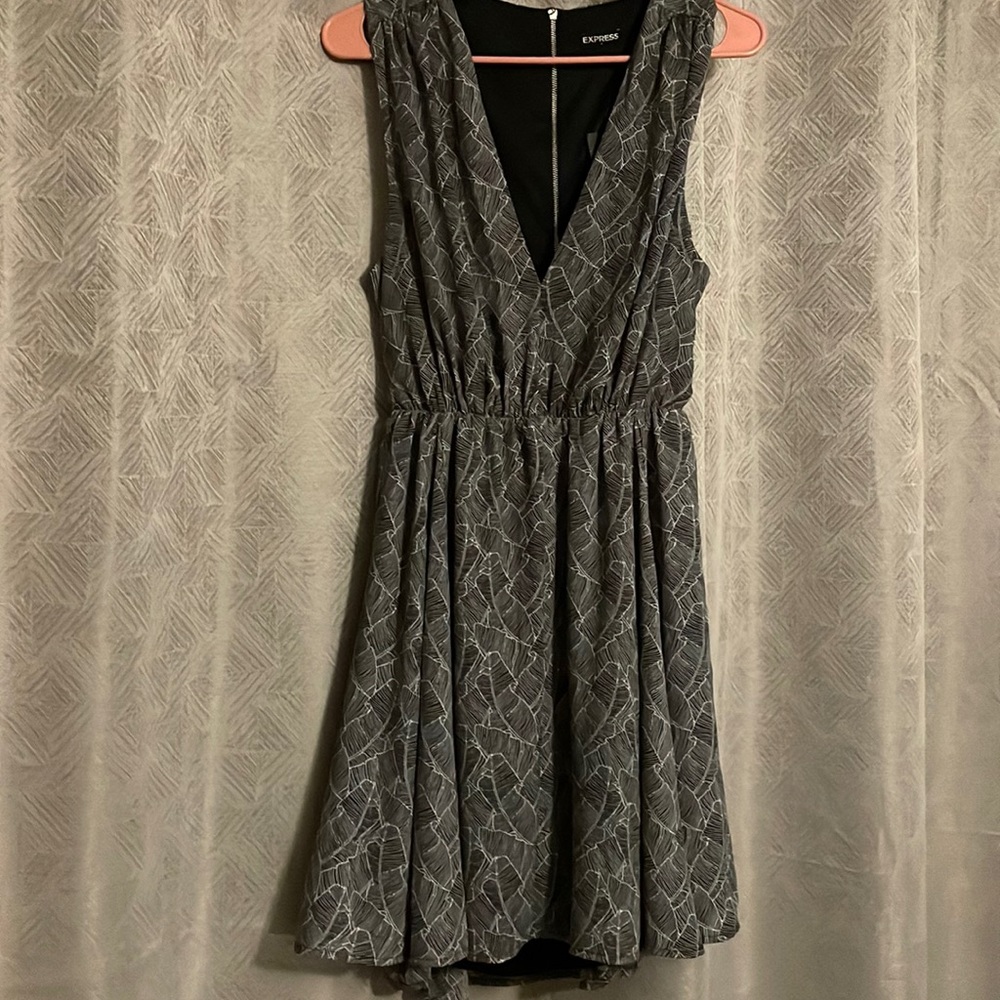 NWT Express dress with cut out back